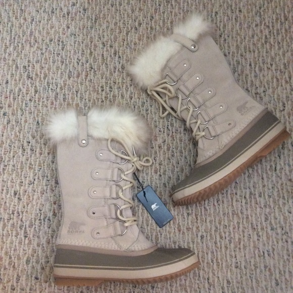sorel cream boots
